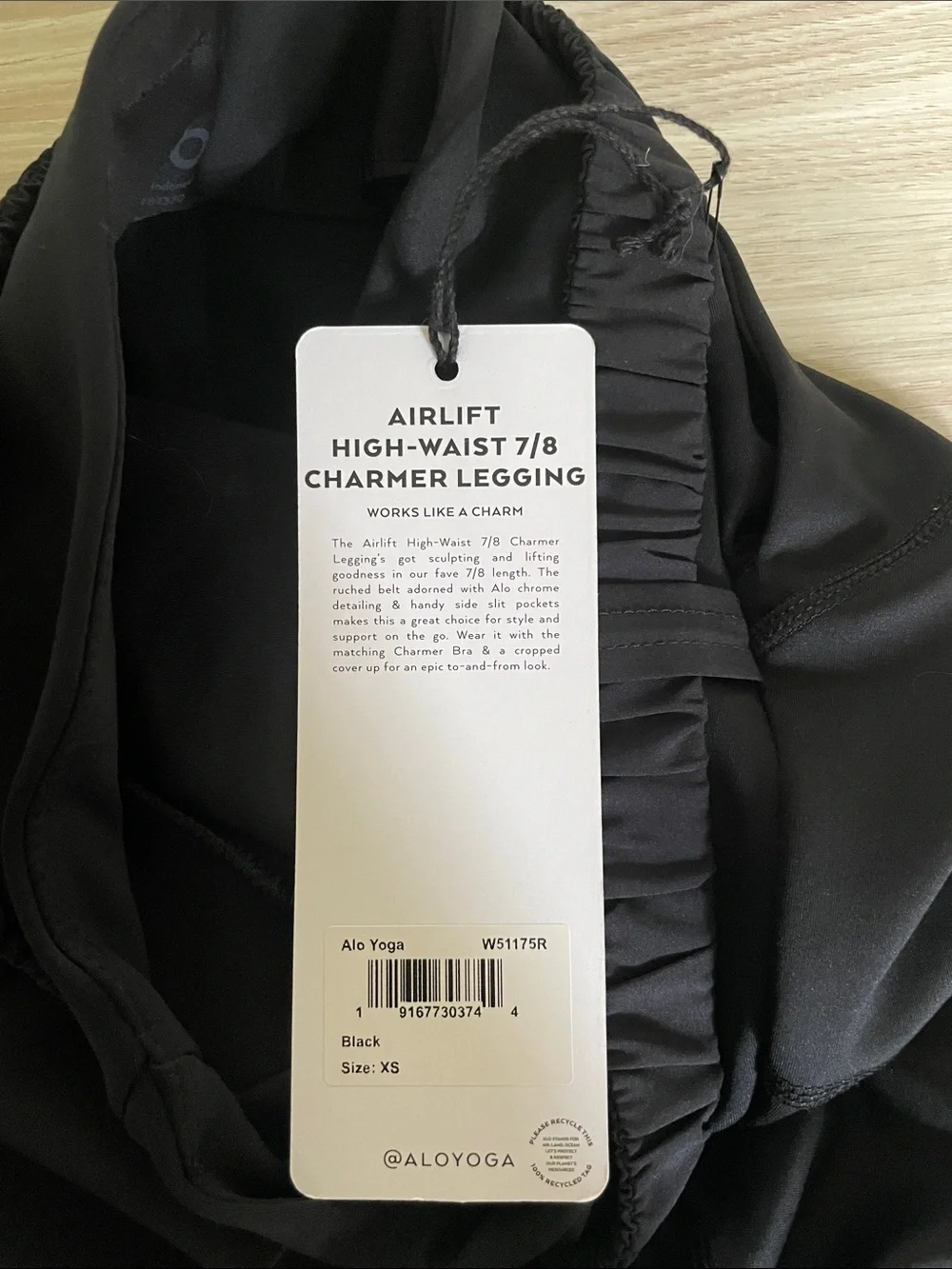 Alo Airlift Charmer NWT 7/8 Leggings